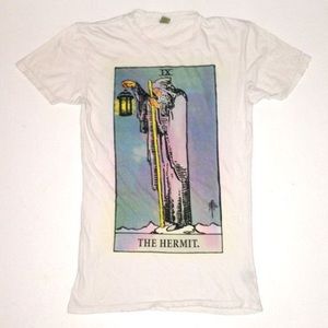 Glitterhell The Hermit Tarot Card Shirt